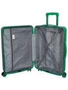 Beagles Marbella világoszöld 4 kerekű 2 részes bőrönd szett