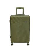 Beagles Marbella zöld 4 kerekű közepes bőrönd