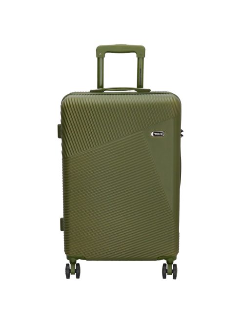 Beagles Marbella zöld 4 kerekű közepes bőrönd