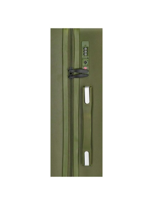 Beagles Marbella zöld 4 kerekű közepes bőrönd