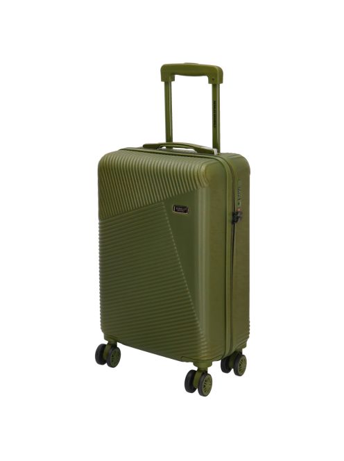 Beagles Marbella zöld 4 kerekű 3 részes bőrönd szett