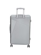 Beagles Marbella ezüst 4 kerekű nagy bőrönd