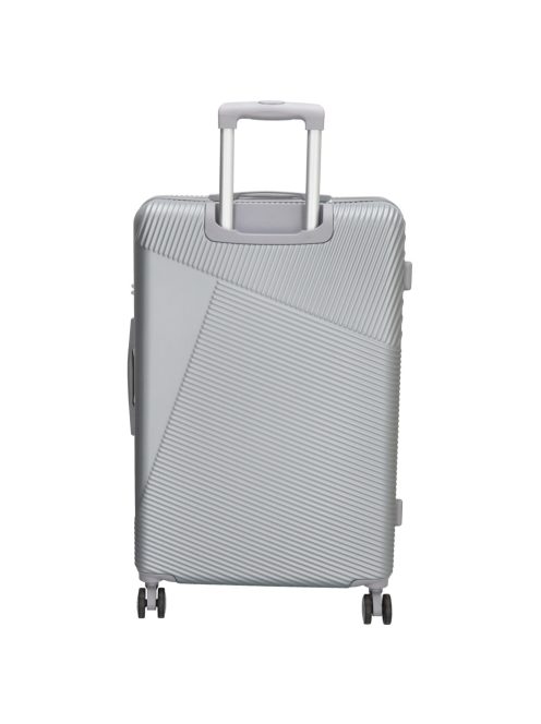 Beagles Marbella ezüst 4 kerekű nagy bőrönd