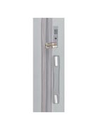 Beagles Marbella ezüst 4 kerekű közepes bőrönd