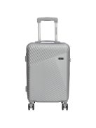 Beagles Marbella ezüst 4 kerekű kabinbőrönd