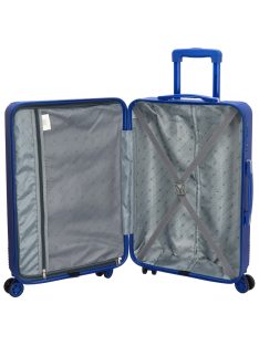 Beagles Marbella jégkék 4 kerekű közepes bőrönd