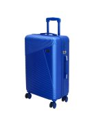 Beagles Marbella jégkék 4 kerekű közepes bőrönd