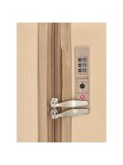 Beagles Marbella pezsgő 4 kerekű 3 részes bőrönd szett