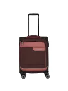 TRAVELITE Viia S rozé 4 kerekű kabin bőrönd 