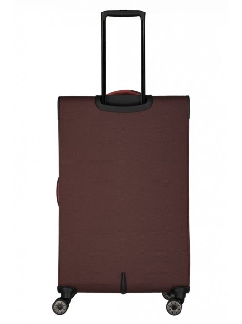 TRAVELITE Viia L rozé 4 kerekű bővíthető nagy bőrönd 