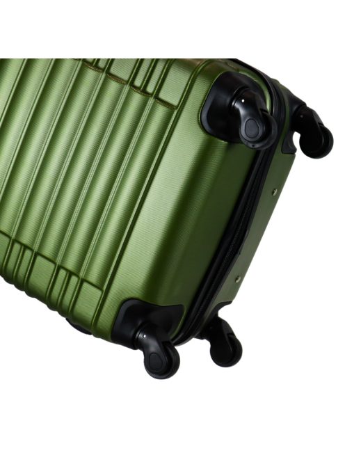 Leonardo Da Vinci Modena zöld 4 kerekű kabinbőrönd