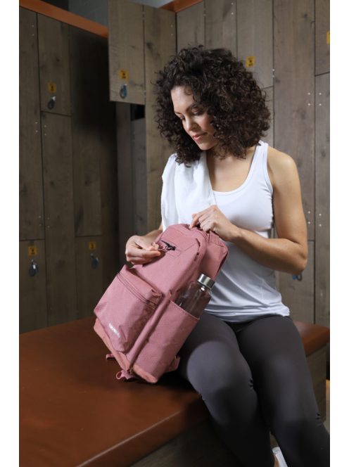 Travelite 6917 Kick Off rozé női közepes méretű hátizsák