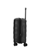 Beagles Valencia fekete 4 kerekű bővíthető kabinbőrönd