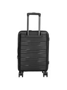 Beagles Valencia fekete 4 kerekű bővíthető kabinbőrönd