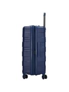 Beagles Valencia kék 4 kerekű bővíthető nagy bőrönd