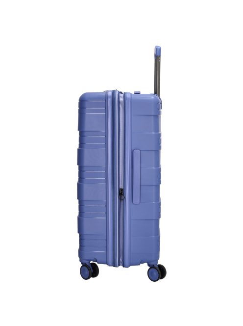 Beagles Valencia lila 4 kerekű bővíthető nagy bőrönd