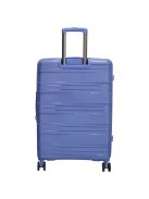 Beagles Valencia lila 4 kerekű bővíthető nagy bőrönd