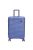 Beagles Valencia lila 4 kerekű bővíthető közepes bőrönd