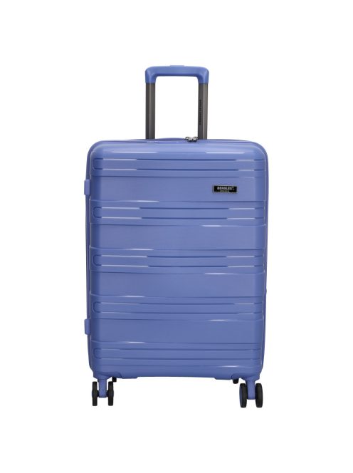 Beagles Valencia lila 4 kerekű 2 részes bőrönd szett