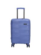 Beagles Valencia lila 4 kerekű 3 részes bőrönd szett