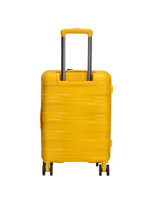 Beagles Valencia sárga 4 kerekű bővíthető kabinbőrönd