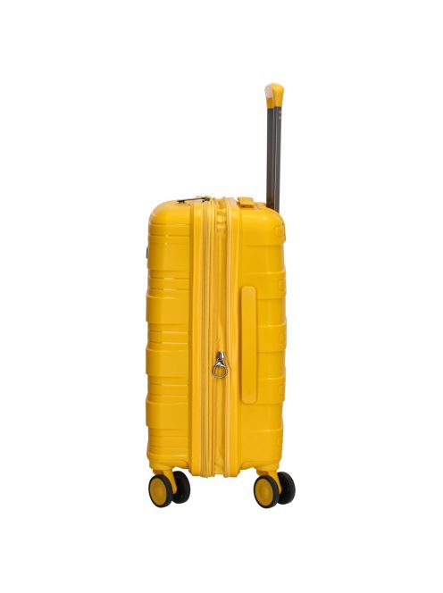 Beagles Valencia sárga 4 kerekű bővíthető kabinbőrönd