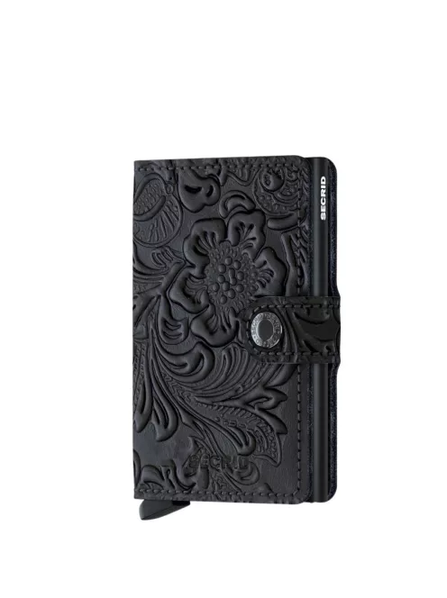 Secrid Miniwallet Ornament black kártyatartó 
