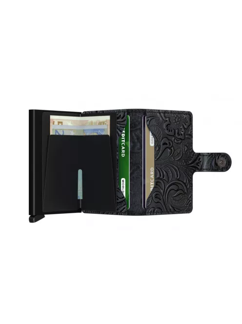 Secrid Miniwallet Ornament black kártyatartó 