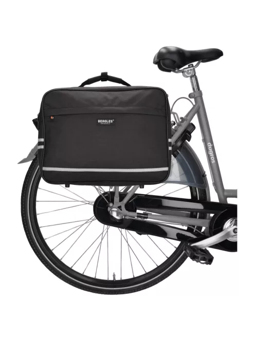 Beagles fekete Holland városi kerékpáros táska