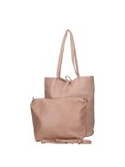 Divatos HB0380 drapp női válltáska