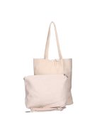 Divatos HB0380 bézs női válltáska