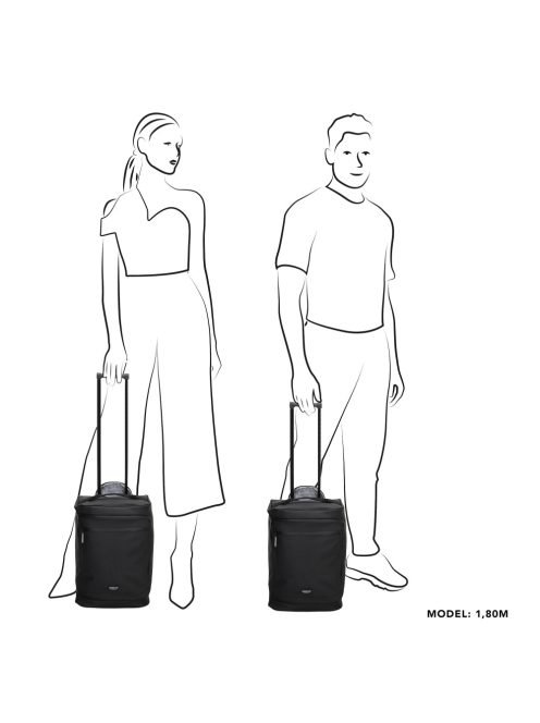 Beagles Travel kék 2 kerekű gurulós utazótáska 50cm