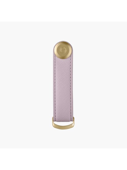 Kulcstartó Orbitkey KEY ORGANISER Saffiano Leather lilac bőr