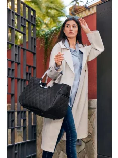   Reisenthel OR7059 Loopshopper L rhombus black női bevásárlótáska