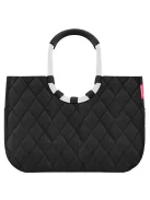 Reisenthel OR7059 Loopshopper L rhombus black női bevásárlótáska