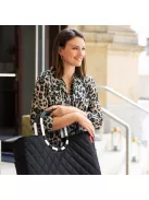 Reisenthel OR7059 Loopshopper L rhombus black női bevásárlótáska