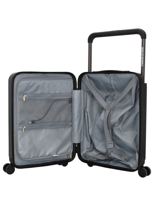 Beagles Style fekete 4 kerekű kabinbőrönd