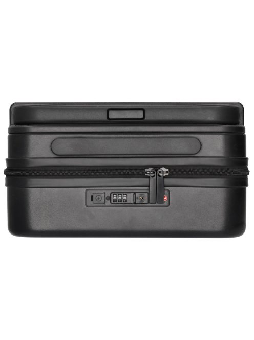 Beagles Style fekete 4 kerekű kabinbőrönd