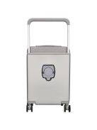 Beagles Style ezüst 4 kerekű kabinbőrönd