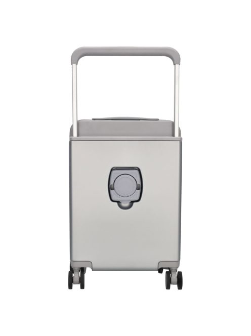 Beagles Style ezüst 4 kerekű kabinbőrönd