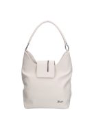 Karen Amantia fehér rostbőr női válltáska