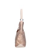 Karen Amantia rose gold-bézs rostbőr női válltáska