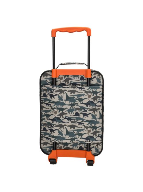 Zebra Trends zöld dínós 2 kerekű gyerek bőrönd