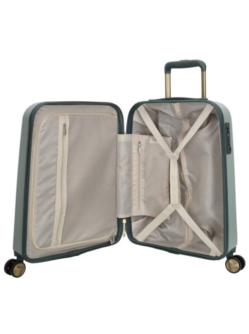 Charm London menta 4 kerekű kabinbőrönd