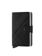 Secrid Miniwallet stitch linea black kártyatartó automata