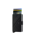 Secrid Miniwallet stitch linea black kártyatartó automata