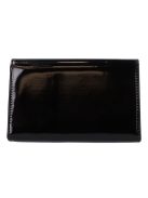 Divatos 9016 fekete lakk női alkalmi táska 