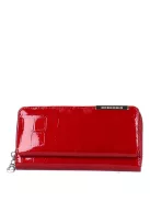 Gregorio BC-111 piros elöl kártyatartós lakk bőr női pénztárca