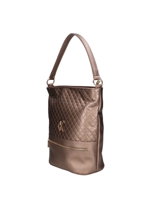 Karen Ce-Wilma bronz rostbőr női válltáska