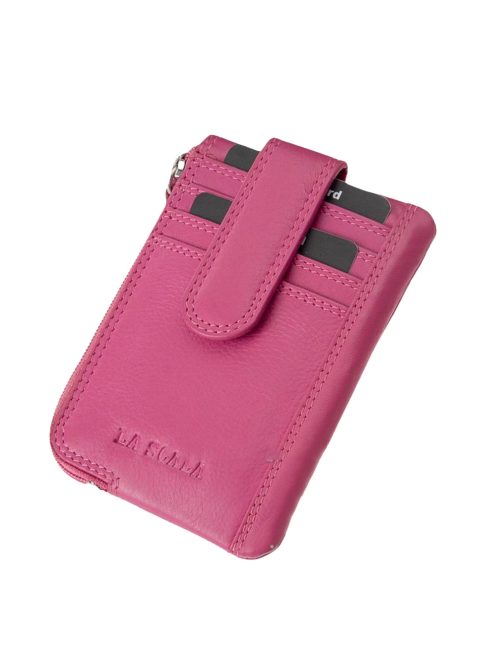 La Scala SE202 lila bőr kulcstartó